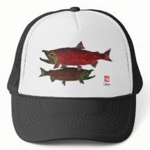 Spawning Salmon - Trucker Hat
