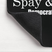 Spay and Neuter Liberals Bumpersticker Muismat (Hoek)