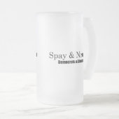 Spay en Neuter Liberals Matglas Bierpul (Voorkant rechts)