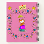 Spay en neuter Notitieboek Kinderen kattenleuf (Achterkant)