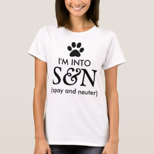 Spay en Neuter Pets T-shirt