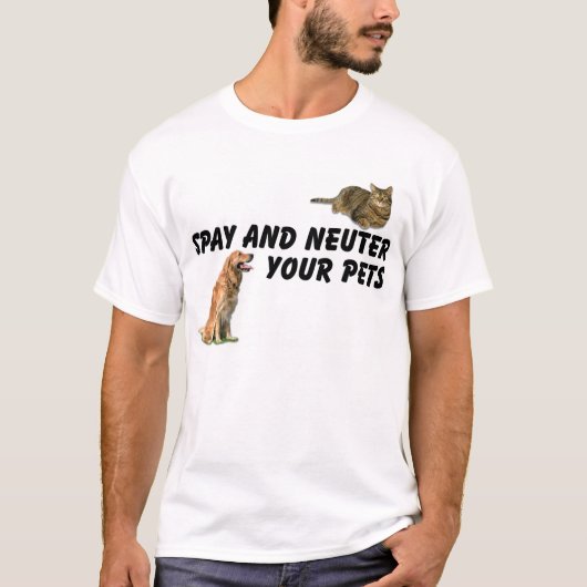 Spay en Neuter T-shirt (Voorkant)