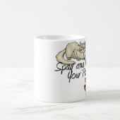 Spay en Neuter Uw Geesten Koffiemok (Center)