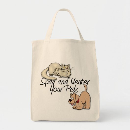 Spay en Neuter Uw Geesten Tote Bag (Voorkant)