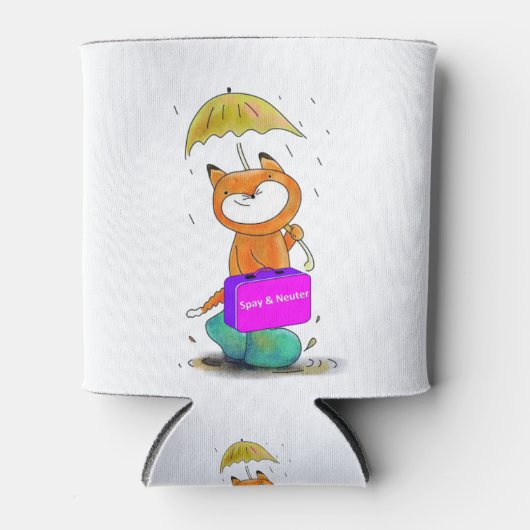 spay n neuter cat blikjeskoeler (Voorkant)