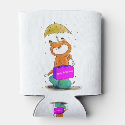 spay n neuter cat blikjeskoeler (Achterkant)