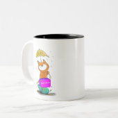 spay n neuter cat tweekleurige koffiemok (Voorkant links)