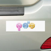 Spay Neuter Adopt Bumpersticker (Op auto)
