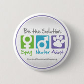 "Spay, Neuter, Adopt" Button (Voorkant)