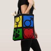 Spay-Neuter-Adopt-Love Tote Bag (Dichtbij)