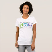"Spay, Neuter, Adopt" T-shirt (Voorkant volledig)