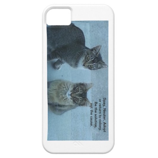 Spay, neuter, adopteren Case-Mate iPhone case (Achterkant)