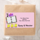 Spay & Neuter Felines Cat Kitten Labels (Insitu)