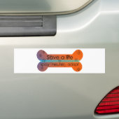 spay neuter keurt bumpersticker goed (Op auto)
