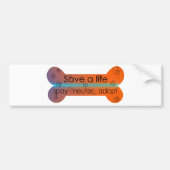 spay neuter keurt bumpersticker goed (Voorkant)