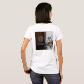 Spay, neuter, keurt verklaring goed t-shirt (Achterkant volledig)