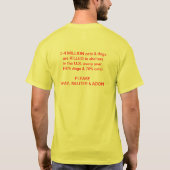 Spay Neuter Opslaan leven T-shirt (Achterkant)
