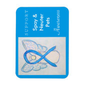 Spay & Neuter Pets Awareness Angel Custom Magnet Magneet (Verticaal)