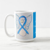 Spay/Neuter Pets Awareness Ribbon Angel Custom Mok (Links)