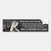 Spay/Neuter Sticker (Voorkant)