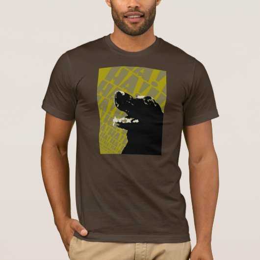 Spaz vindt dat  grappig. t-shirt (Voorkant)