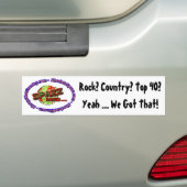 SpazzRadio Logo Merch Bumpersticker (Op auto)
