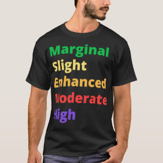 SPC bekijkt marginale lichte lichte Verbeterde Mod T-shirt