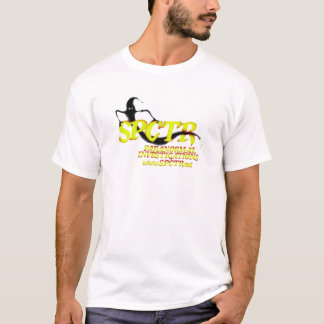 SPCTR-gedistilleerde logo geel T-shirt