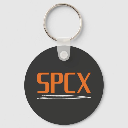 SPCX SpaceX IPO Belegger Ontwerp | Ruimte Aandelen Sleutelhanger (Voorkant)