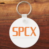 SPCX SpaceX IPO Belegger Ontwerp | Ruimte Aandelen Sleutelhanger (Achterkant)
