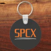SPCX SpaceX IPO Belegger Ontwerp | Ruimte Aandelen Sleutelhanger (Voorkant)