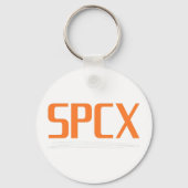 SPCX SpaceX IPO Belegger Ontwerp | Ruimte Aandelen Sleutelhanger (Achterkant)