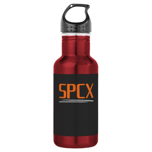 SPCX SpaceX IPO Belegger Ontwerp | Ruimte Aandelen Waterfles (Voorkant)