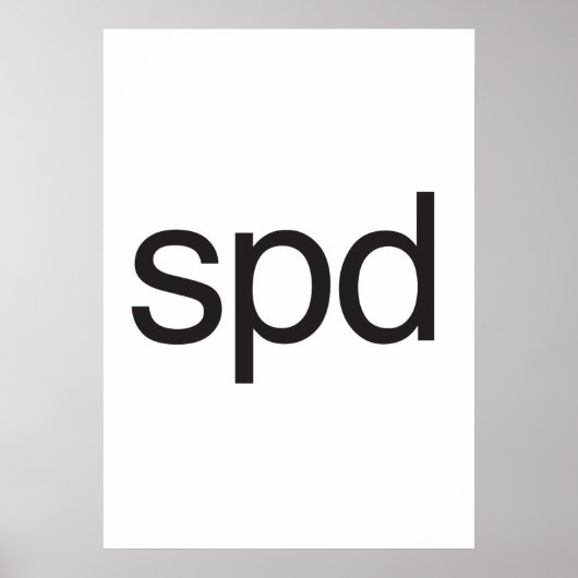 spd.ai poster (Voorkant)