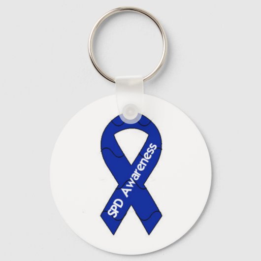SPD Awareness Ribbon Sleutelhanger (Voorkant)