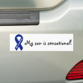 SPD Mijn zoon is sensationele Bumpersticker (Op auto)