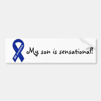 SPD Mijn zoon is sensationele Bumpersticker