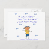 SPD schoot uw handen in elkaar Briefkaart (Voorkant / Achterkant)