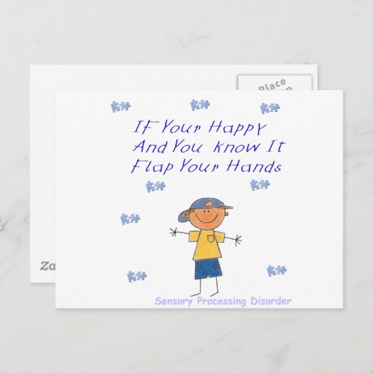 SPD schoot uw handen in elkaar Briefkaart (Voorkant / Achterkant)