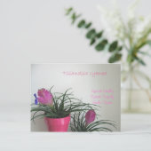Speak Kindly Pink Quill Briefkaart (Staand voorkant)