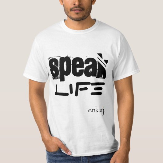 'Speak Life' t-shirt (Voorkant)