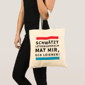 Speak Luxembourgish bag Tote Bag (Voorkant (product))