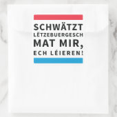 Speak Luxembourgish Sticker (Tas)