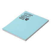 Speak Up – I Don’t Read Minds Funny Communication Notitieblok (Linkerzijde)