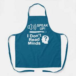 Speak Up – I Don’t Read Minds Funny Communication  Schort
