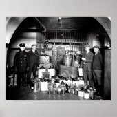 SPEAKEASY BOOTLEG RAID c. 1920 Poster (Voorkant)