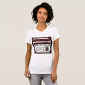 SpeakEasy cafe "Gebruik uw woorden" Logo T-shirt (Voorkant volledig)