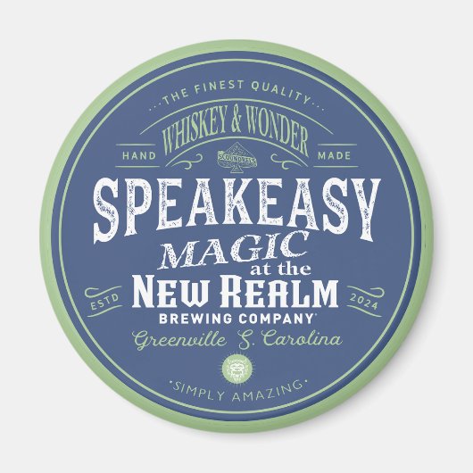 Speakeasy-magneet Magneet (Voorkant)