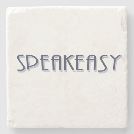 SpeakEasy Stenen Onderzetter (Voorkant)