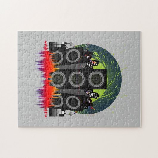 Speaker Blast Legpuzzel (Horizontaal)